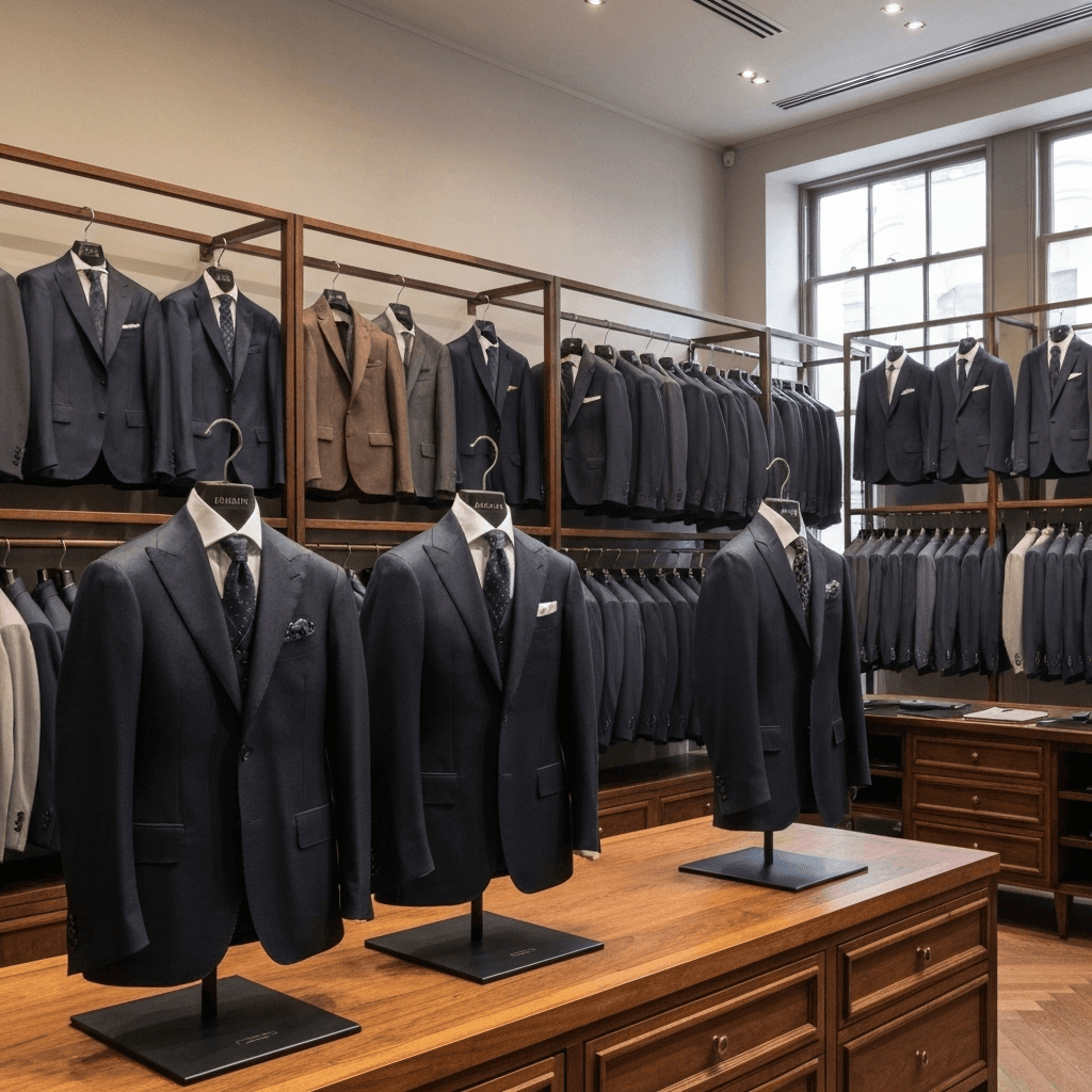 Luxury tailored suits at DAVIDSONS